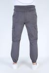 DOZORErkek Paça Ve Beli Lastikli Keten Pantolon FümePantolonDozor Erkek Paça Ve Beli Lastikli Keten Pantolon Füme / stalibutik