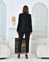 {stalibutik}Kadın Tek Düğmeli Blazer Ceket SiyahCeketSTALİ