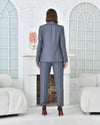 {stalibutik}Kadın Tek Düğmeli Blazer Ceket AntrasitCeketSTALİ