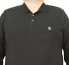 Erkek Büyük Beden Polo Yaka Sweat LV 24406 SIYAH