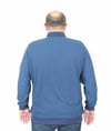 Erkek Büyük Beden Polo Yaka Sweat BSS 24404 Marin