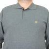 Erkek Büyük Beden Polo Yaka Sweat LV 24406 ANTRASIT