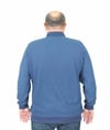 Erkek Büyük Beden Polo Yaka Sweat LR 24403 Marin