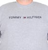 Erkek Büyük Beden Sıfır Yaka 3ip Sweat Tmmy 24204 GRI MELANJ