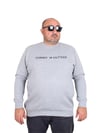 Erkek Büyük Beden Sıfır Yaka 3ip Sweat Tmmy 24204 GRI MELANJ