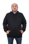 MocGrande Büyük Beden Basic Kapüşonlu Sweat 22705