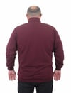 Mocgrande Büyük Beden Basic Mevsimlik Fermuarlı Sweatshirt 22750 MURDUM