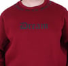 Mocgrande Büyük Beden Bisiklet Yaka 3ip Sweat Dream 25715 MURDUM
