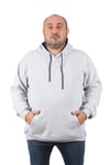 MocGrande Büyük Beden Erkek Basic Sweat Kapüşonlu 11700