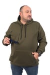 MocGrande Büyük Beden Erkek Basic Sweat Kapüşonlu 11700