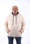 MocGrande Büyük Beden Erkek Basic Sweat Kapüşonlu 11700
