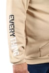 Mocgrande Büyük Beden Erkek Fermuarlı 3ip Sweat Everything 22737 BEJ