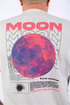 Starbattal Büyük Beden Erkek Sweat Moon 22731 Taş Gri