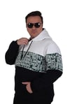 MocGrande Büyük Beden Kapüşonlu 3ip Sweat Transforming 25713 EKRU