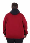 MocGrande Büyük Beden Kapüşonlu 3ip Sweat Beauty 25714 MURDUM