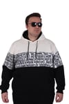 MocGrande Büyük Beden Kapüşonlu 3ip Sweat Transforming 25713 BEJ