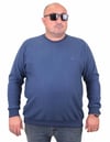 MocGrande Büyük Beden Selanik Classic Sweat 23200 Marin