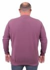 MocGrande Büyük Beden Selanik Classic Sweat 23200 Eflatun