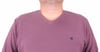 MocGrande Büyük Beden Selanik V Yaka Classic Sweat 23201 Eflatun