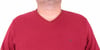 MocGrande Büyük Beden Selanik V Yaka Classic Sweat 23201 BORDO