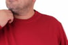 MocGrande Büyük Beden Sıfır Yaka Classic Sweat 23216 BORDO