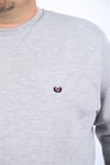MocGrande Büyük Beden Sweat Double Face Basic 22719