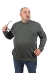 MocGrande Büyük Beden Sweat Double Face Basic 22719