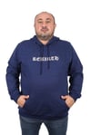MocGrande Büyük Beden Sweatshirt Kapşonlu Rebirth 22701