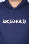 MocGrande Büyük Beden Sweatshirt Kapşonlu Rebirth 22701