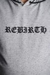 MocGrande Büyük Beden Sweatshirt Kapşonlu Rebirth 22701