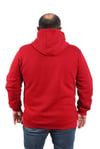 Mocgrande Büyük Beden Unisex Kapüşonlu 3ip Sweat 11701 BORDO