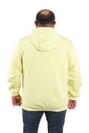 Mocgrande Büyük Beden Unisex Kapüşonlu 3ip Sweat 11701 SARI