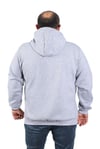 Mocgrande Büyük Beden Unisex Kapüşonlu 3ip Sweat 11701 GRI MELANJ