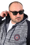 Mocgrande Büyük Beden Unisex New York Collage Sweat 22727