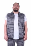 Mocgrande Büyük Beden Unisex Yelek 23600 GRI