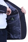 Mocgrande Erkek Büyük Beden 4 Drop Blazer Zaha Ceket 500603 LACIVERT