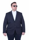 Mocgrande Erkek Büyük Beden 4 Drop Blazer Zaha Ceket 500603 LACIVERT