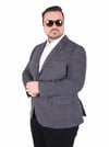 Mocgrande Erkek Büyük Beden 4 Drop Blazer Şönili Ceket 500602 ANTRASIT