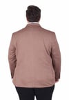 Mocgrande Erkek Büyük Beden 4 Drop Blazer Zaha Ceket 500603 Vizon
