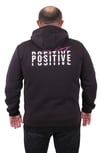Mocgrande Erkek Büyük Beden Kapuşonlu Sweat Positive 23211 SIYAH