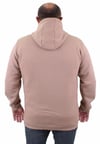 Mocgrande Erkek Büyük Beden Kapuşonlu Sweat Paris 23209 TOPRAK