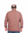 MocGrande Erkek Büyük Beden Polo Yaka Sweat Feel Good 24408 S.KAHVE