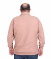MocGrande Erkek Büyük Beden Polo Yaka Sweat Feel Good 24408 TABA