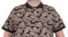 Mocgrande Erkek Büyük Beden Polo Yaka Tişört Hawai 24455 SIYAH