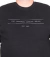 Mocgrande Erkek Büyük Beden Sıfır Yaka 3ip Sweat Original 24203 SIYAH