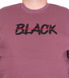 Mocgrande Erkek Büyük Beden Sıfır Yaka 3ip Sweat Black 24202 Eflatun