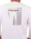 Mocgrande Erkek Büyük Beden Sıfır Yaka Sweat Streetwear 23206 EKRU