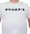 Mocgrande Erkek Büyük Beden Sıfır Yaka Tişört Dream 24140 BEYAZ