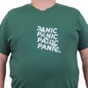 Mocgrande Erkek Büyük Beden Sıfır Yaka Tişört Panic 24135 NEFTI