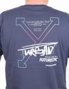 Mocgrande Erkek Büyük Beden Sıfır Yaka Tişört Urban 25142 LACIVERT